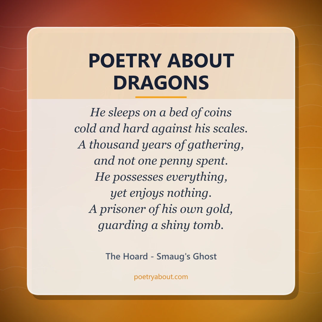 Poetry about Poetry About Dragons - Social Card