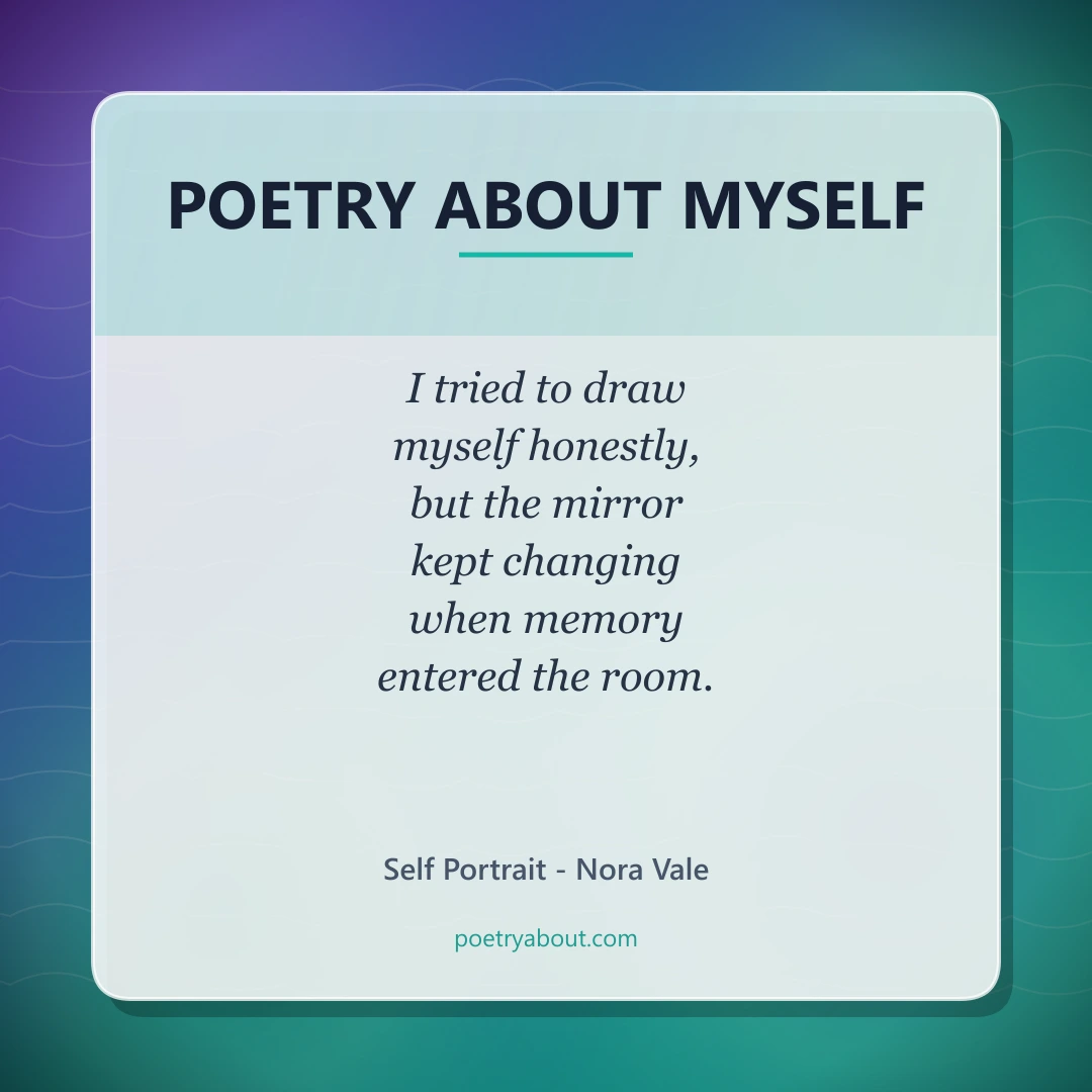 Poetry about Poetry About Myself - Social Card