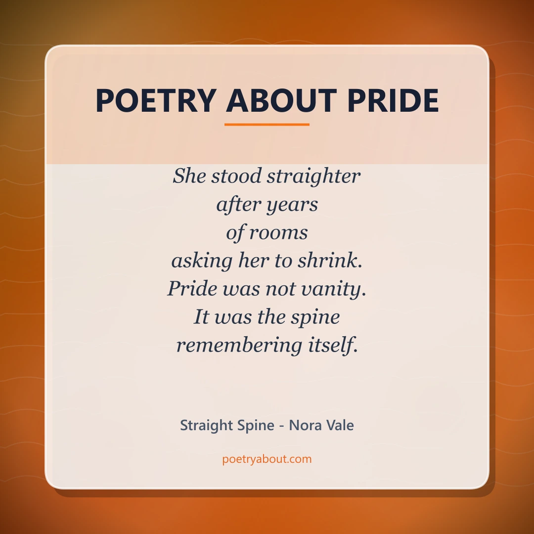 Poetry about Poetry About Pride - Social Card