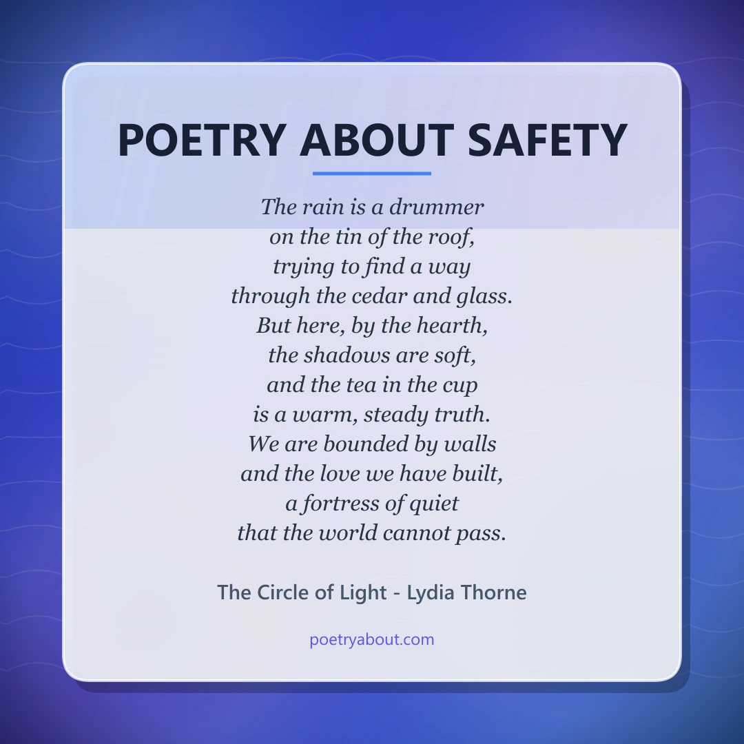 Poetry about Poetry About Safety - Social Card