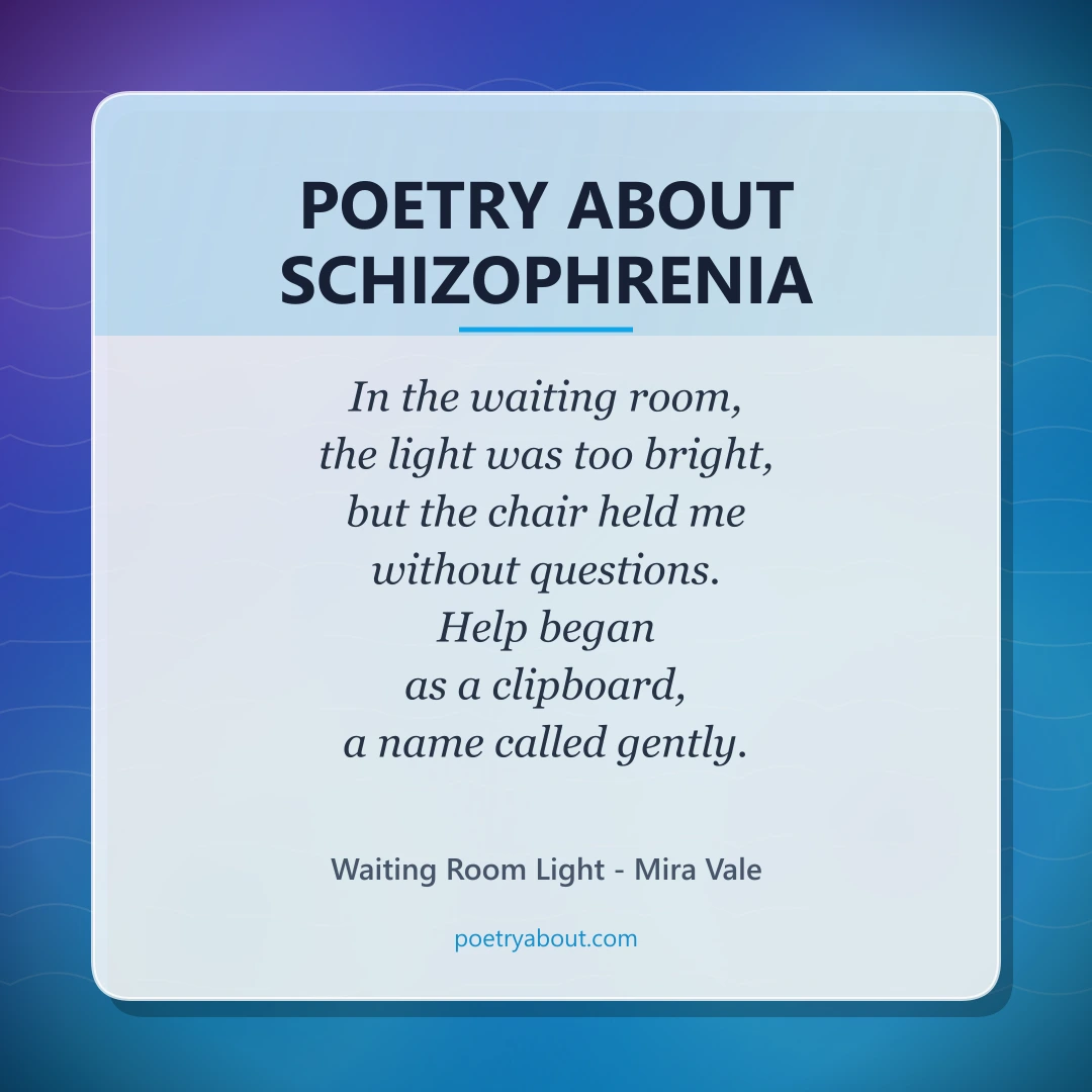 Poetry about Poetry About Schizophrenia - Social Card