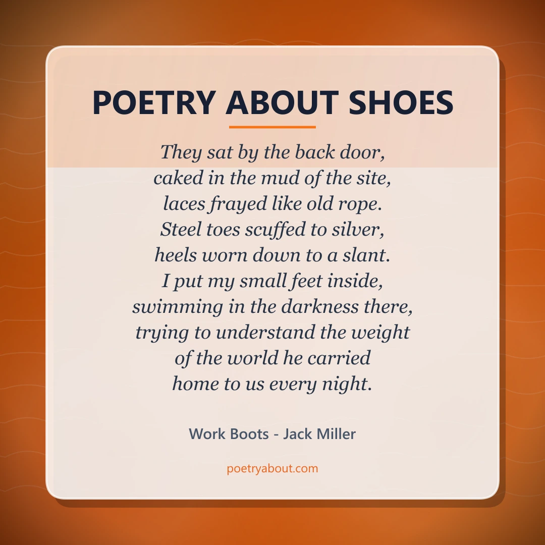 Poetry about Poetry About Shoes - Social Card