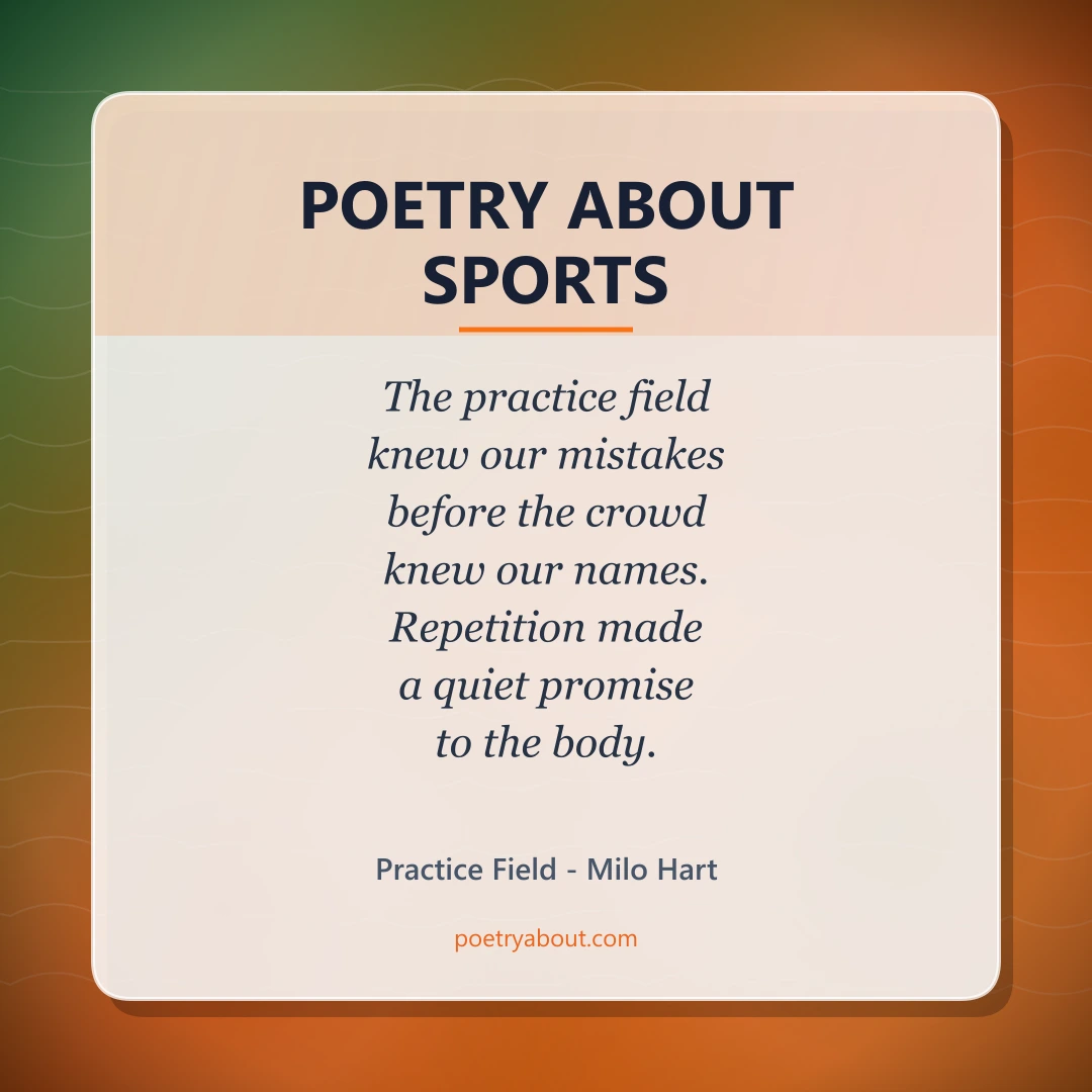 Poetry about Poetry About Sports - Social Card